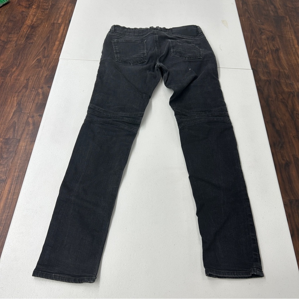 Crimson Cross Black Slim Jeans snake skin - Picture 2 of 3